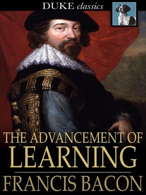The Advancement of Learning - ebook